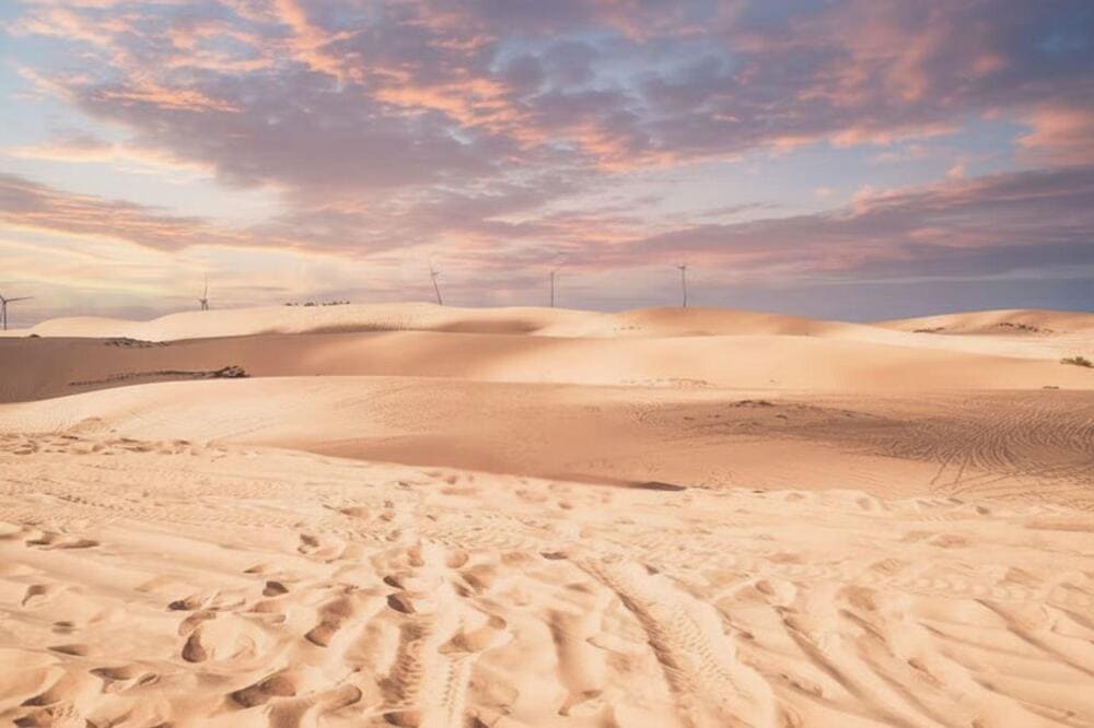 Những triền đồi c&aacute;t v&agrave;ng bao la ch&iacute;nh l&agrave; g&oacute;c sống ảo tuyệt vời cho du kh&aacute;ch